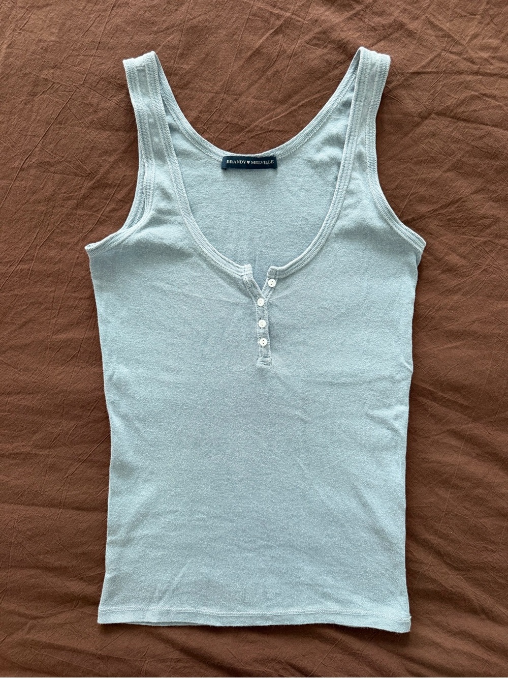 Brandy Melville light blue tank